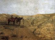 Rancher at the desolate field Thomas Eakins